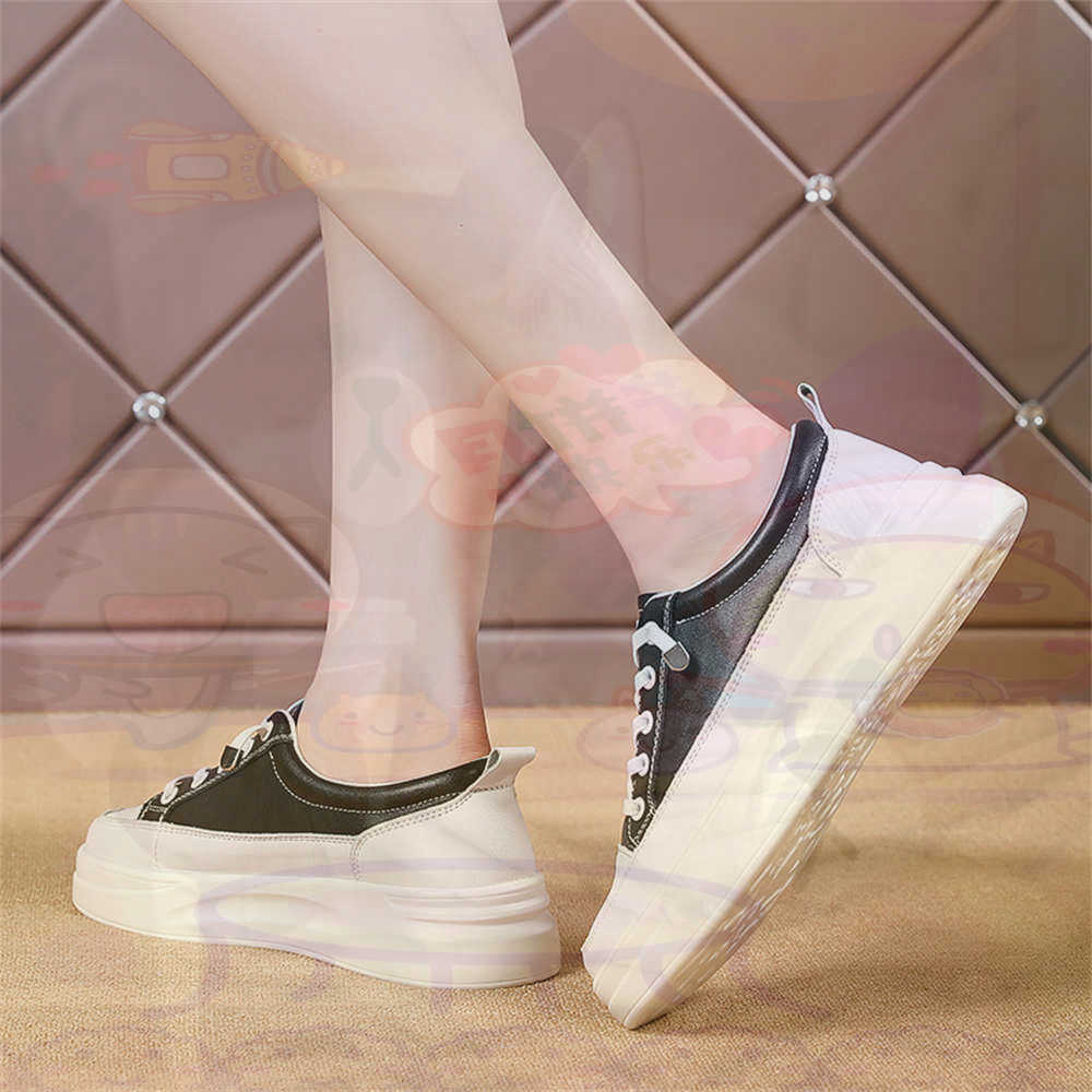 Vintage Fashion Brand Names - Lace-up Chunky Loafers Woman Skateboarding Sports