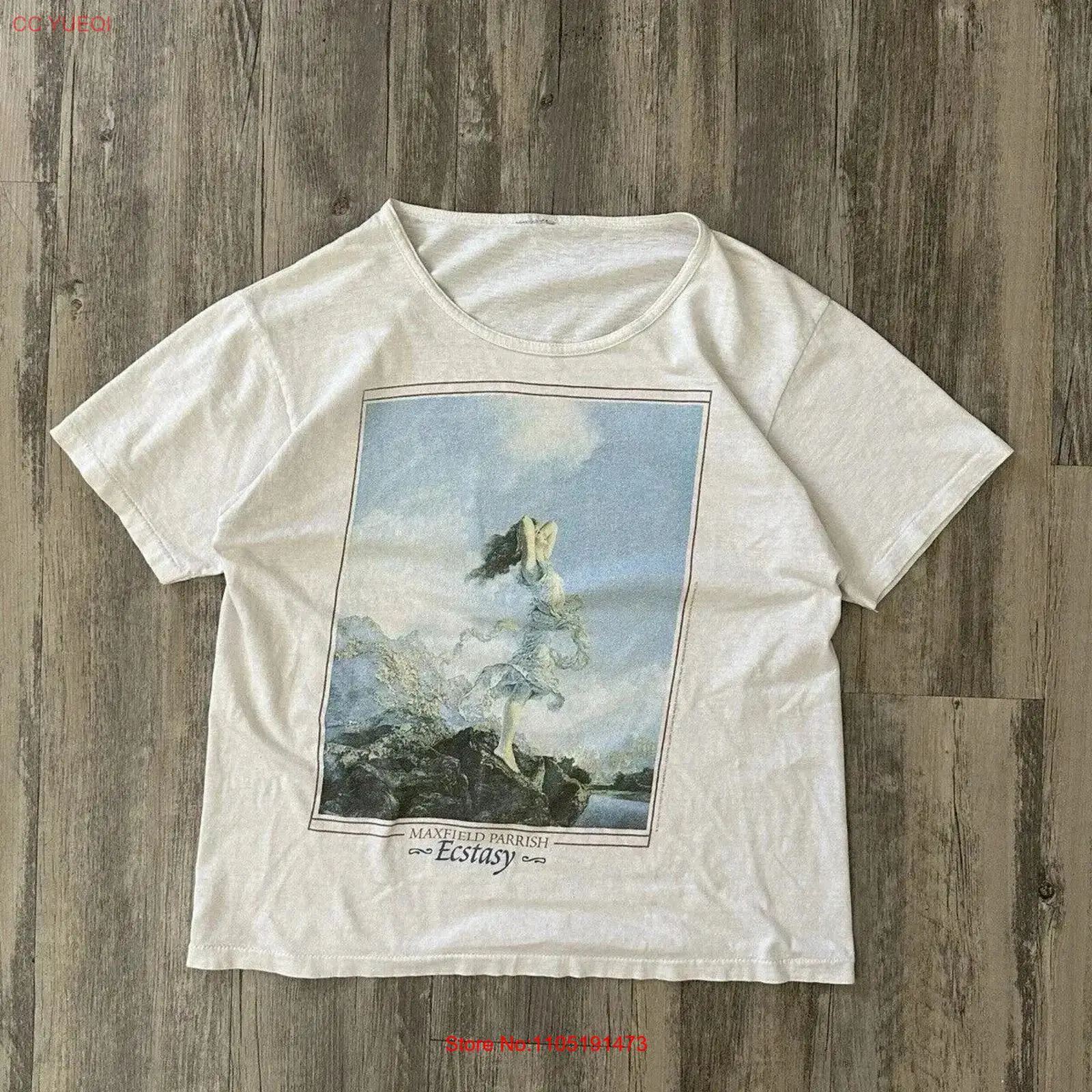 Vintage Fashion Art - Vintage 1994 Maxfield Parrish Ecstasy Art
