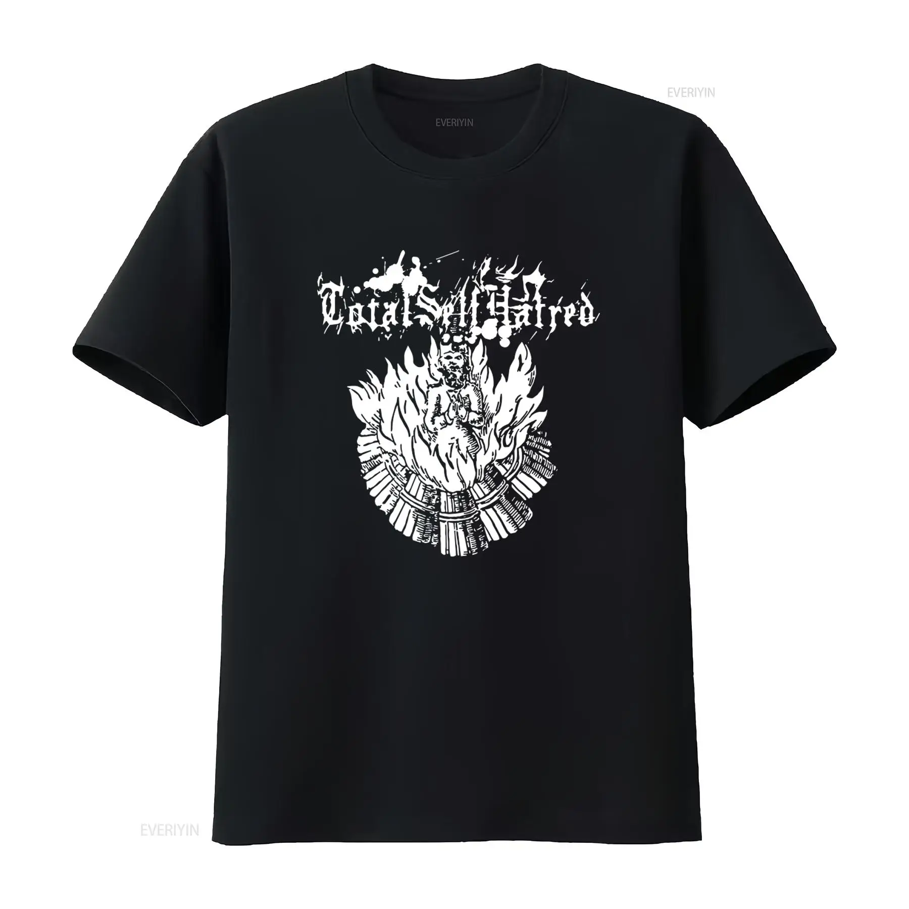 Vintage Fashion Art - TOTALSELFHATRED T Shirt Dark Art Design