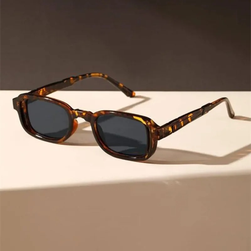 Vintage Fashion Brands - Luxurious Rectangle Sunglasses Women Oval Vintage