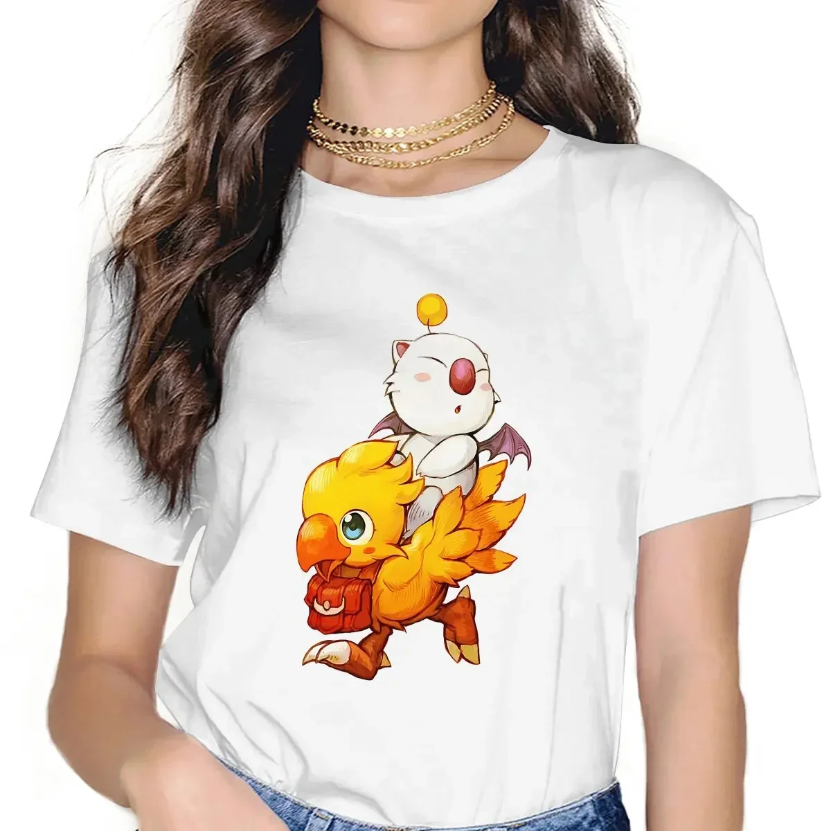 Vintage Fashion Game - Final Fantasy Game Chocobo Tshirt Graphic