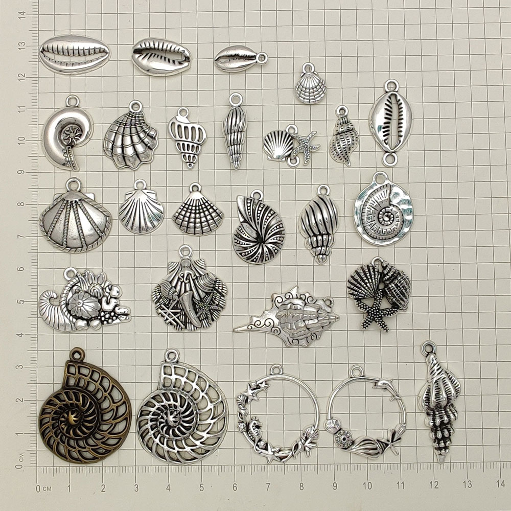 Antique Silver Plated Beach Sh - Vintage Fashion Finds recension och pris
