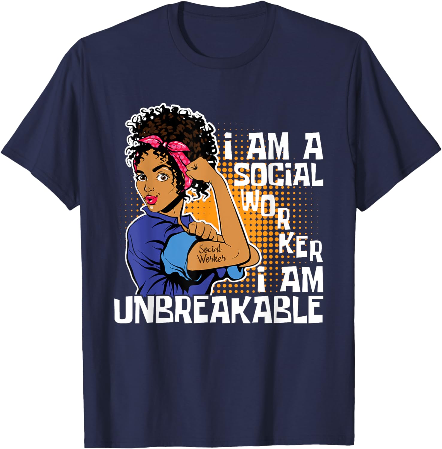 I Am A Social Worker Afro Amer - Vintage Fashion Community recension och pris