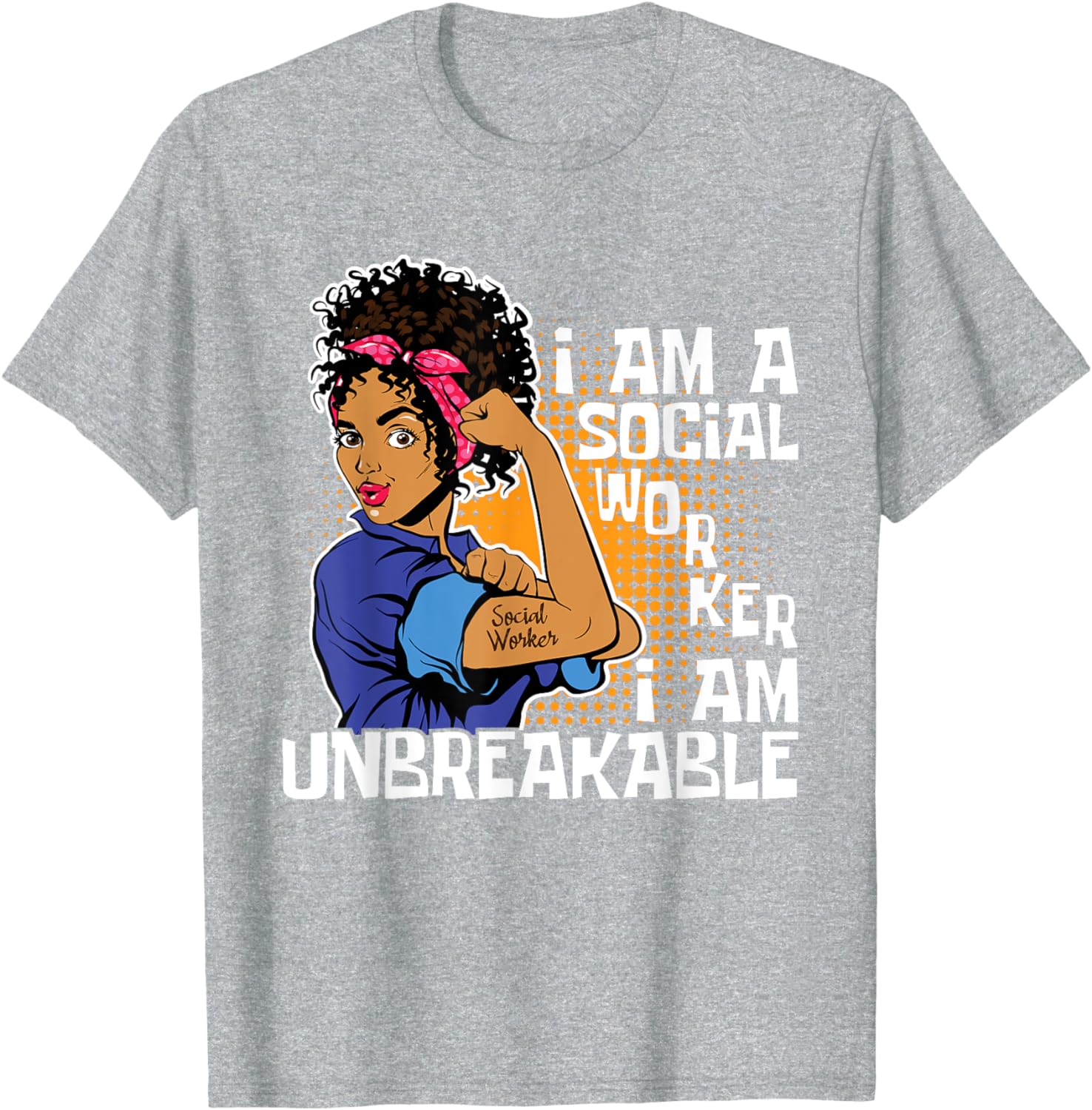 I Am A Social Worker Afro Amer - Vintage Fashion Community recension och pris
