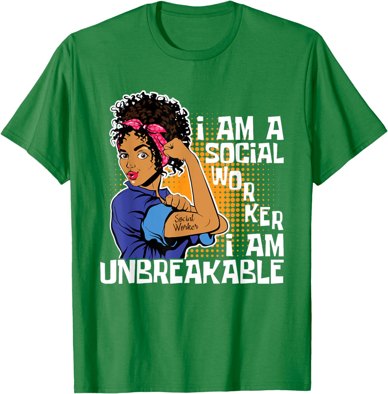 I Am A Social Worker Afro Amer - Vintage Fashion Community recension och pris