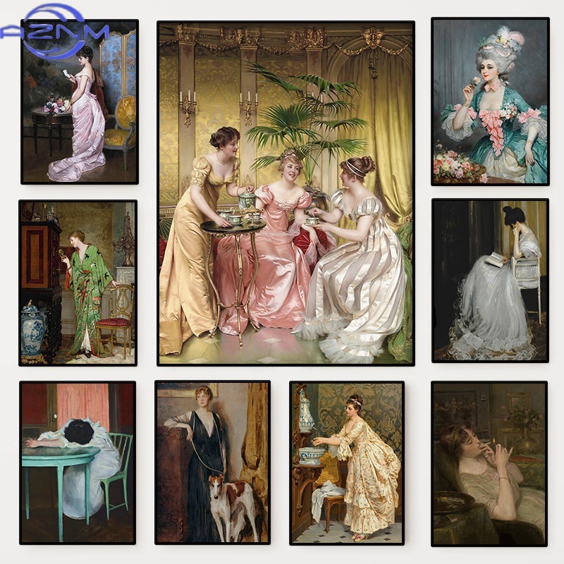The Renaissance Women Portrait - Vintage Fashion Art recension och pris