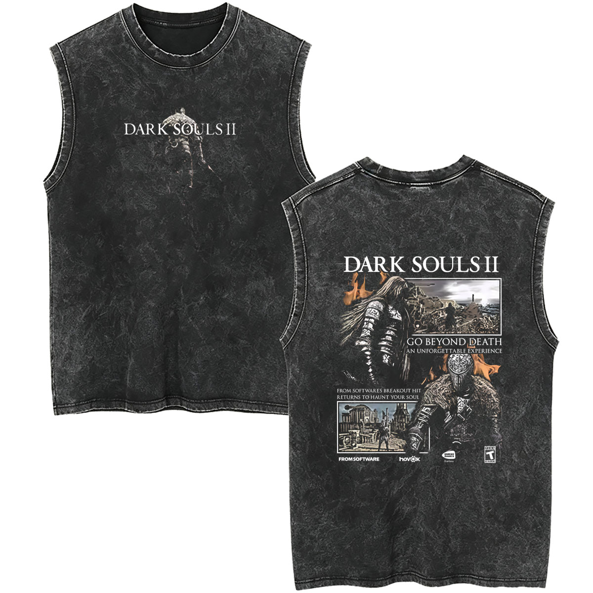 Washed Vintage Game Dark Souls - Vintage Fashion Game recension och pris