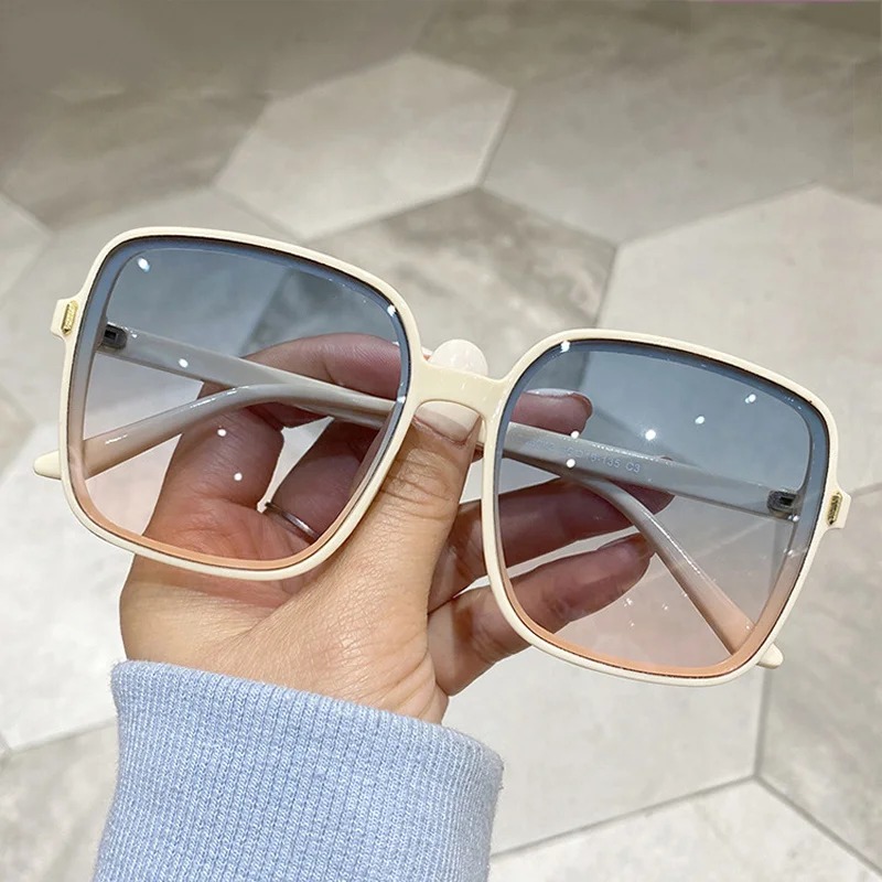 Vintage Oversized Square Sungl - Vintage Fashion Brands recension och pris