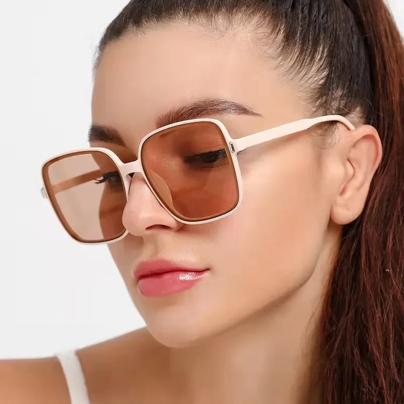 Vintage Oversized Square Sungl - Vintage Fashion Brands recension och pris