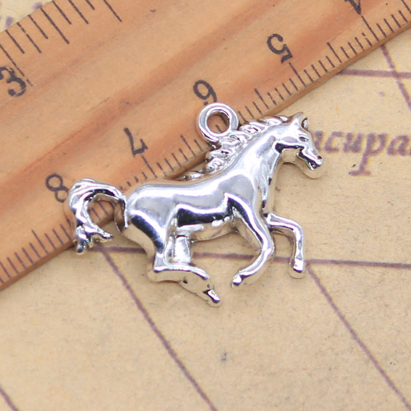 10pcs Charms Steed Running Hor - Vintage Fashion Finds recension och pris