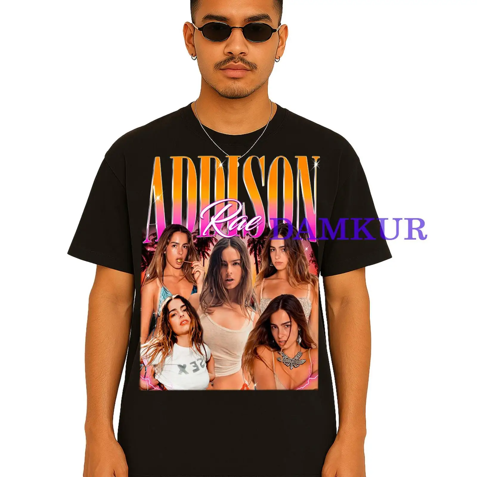Vintage Addison Rae Bootleg T  - Vintage Fashion Influencer recension och pris