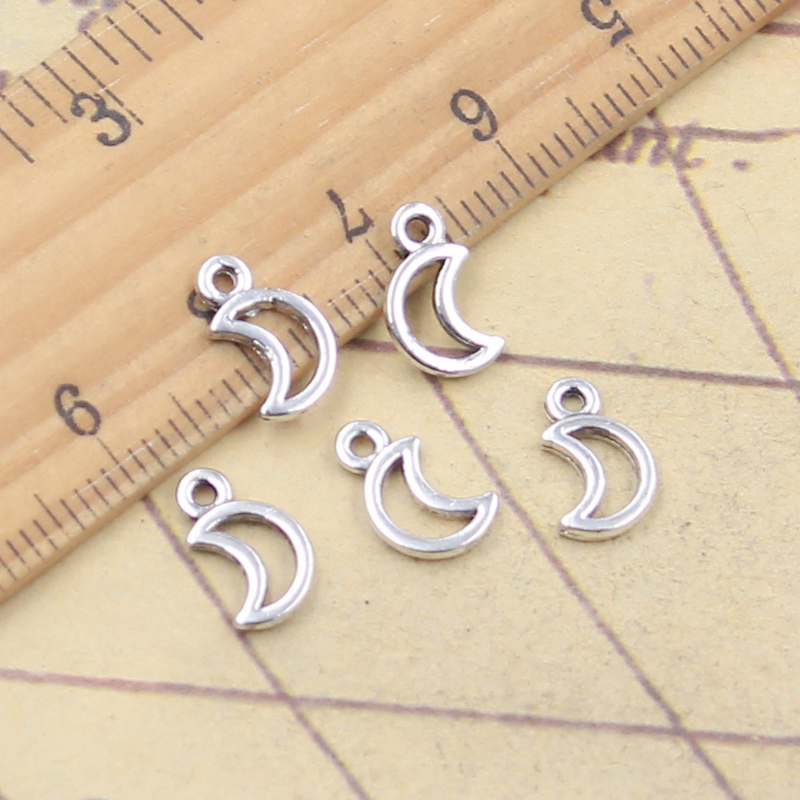 30pcs Charms Small Lovely Moon - Vintage Fashion Finds recension och pris