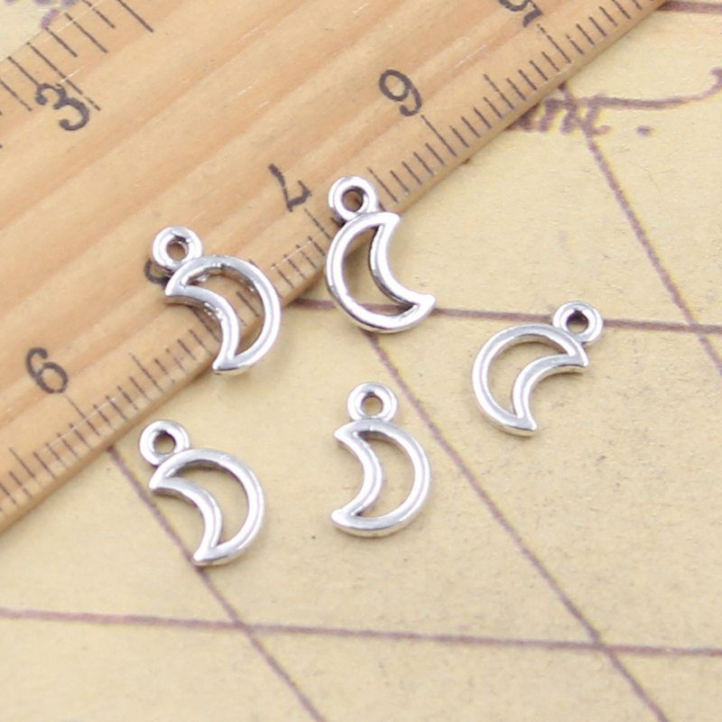 30pcs Charms Small Lovely Moon - Vintage Fashion Finds recension och pris