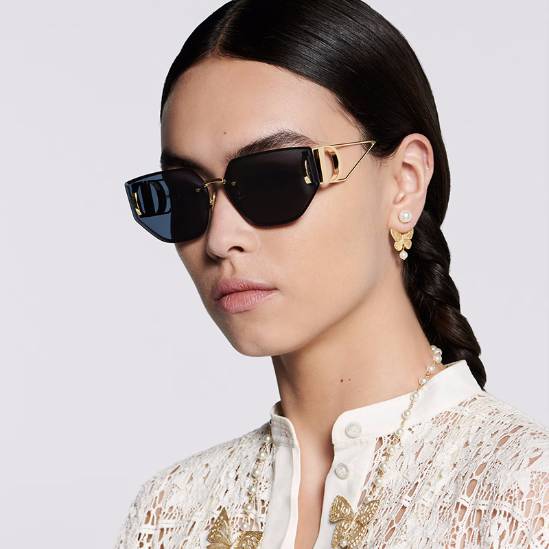 Women's Sunglasses Metal Hollo - Vintage Fashion Brand Names recension och pris