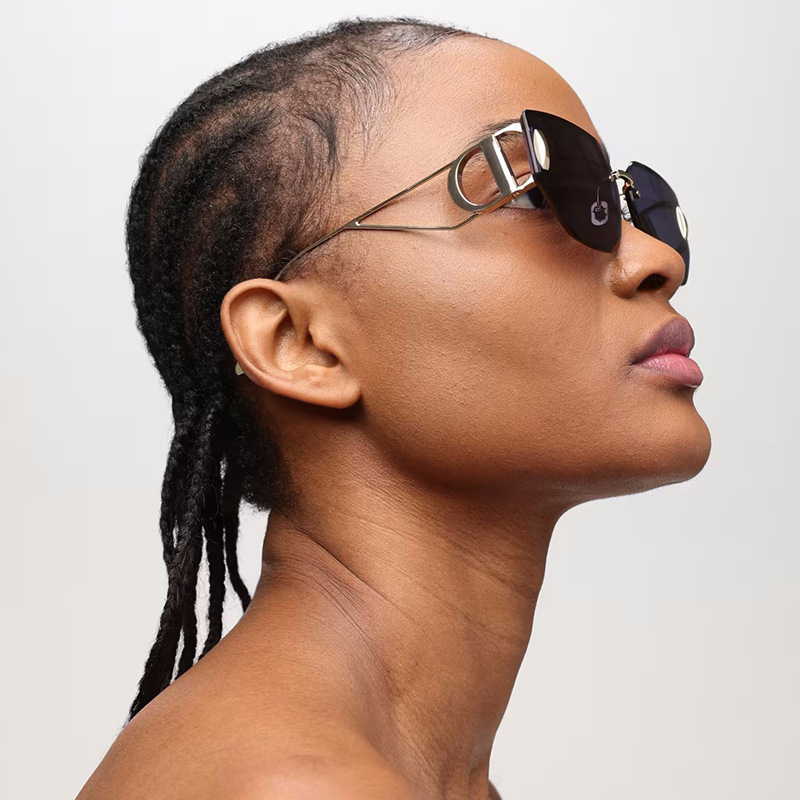 Women's Sunglasses Metal Hollo - Vintage Fashion Brand Names recension och pris