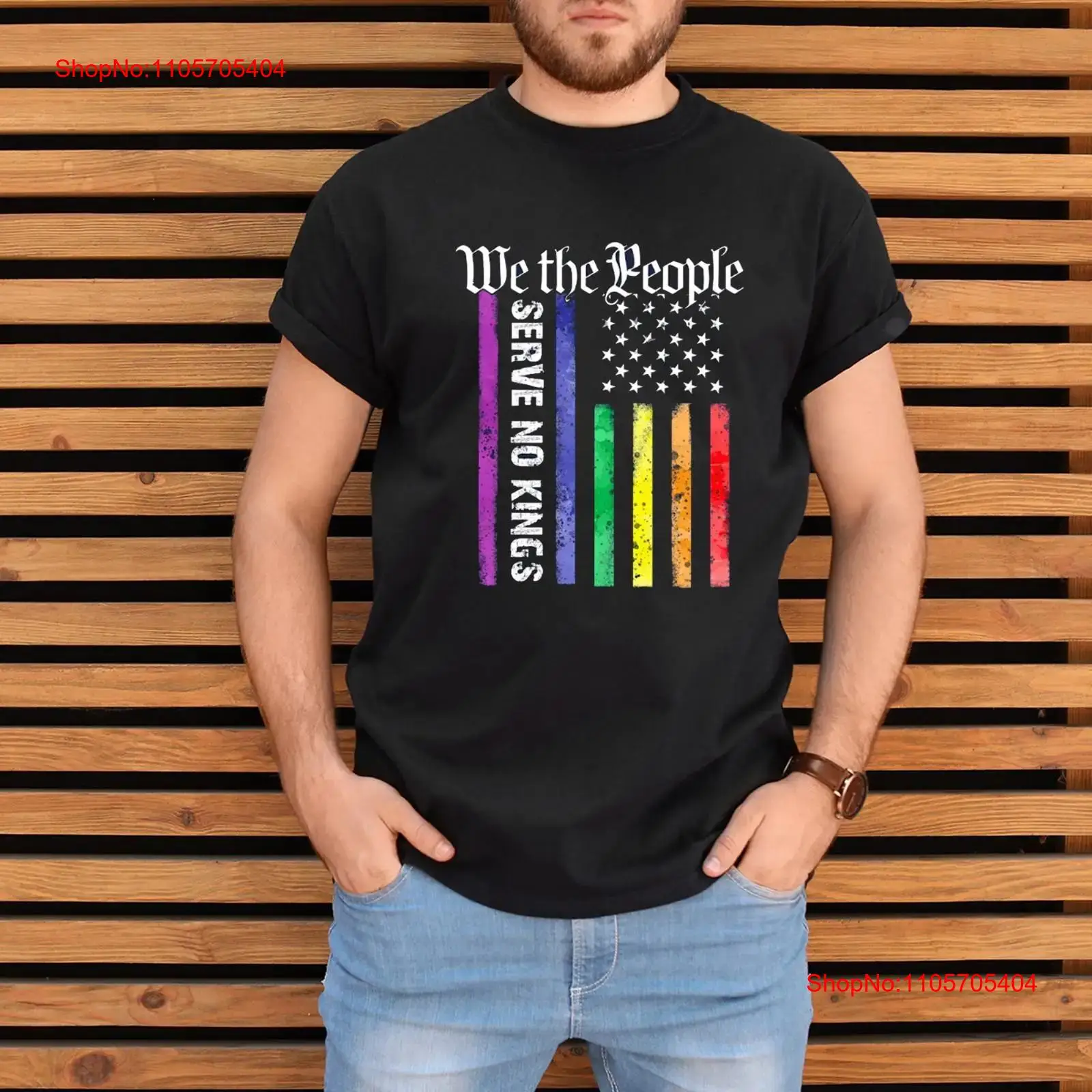 We The People Serve No Kings T - Vintage Fashion Community recension och pris