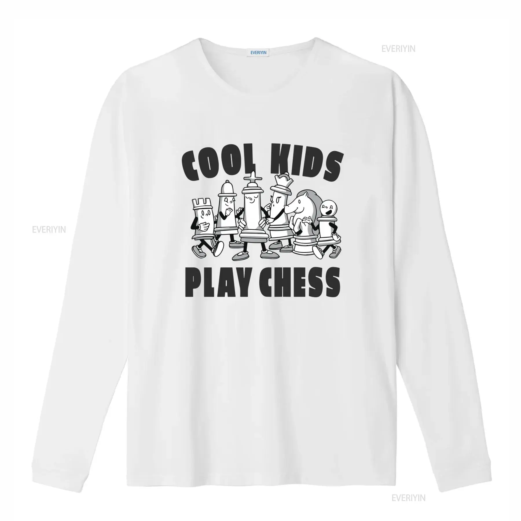Cool Kids Play Chess 100 Cotto - Vintage Fashion Game recension och pris
