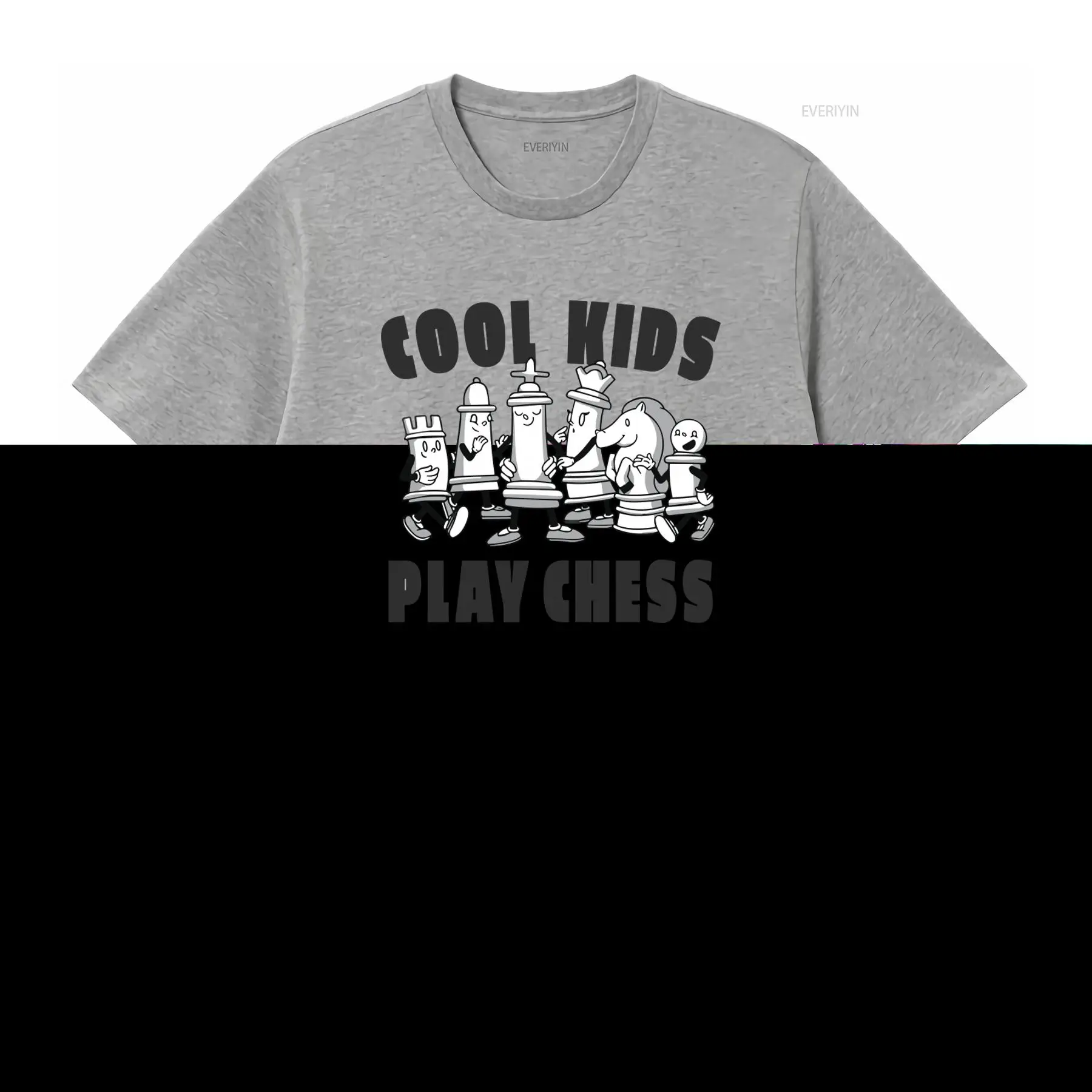Cool Kids Play Chess 100 Cotto - Vintage Fashion Game recension och pris