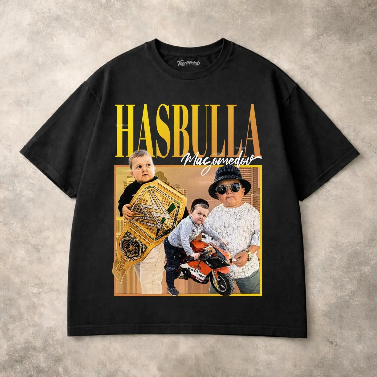 Hasbulla T Shirt Funny Meme In - Vintage Fashion Influencer recension och pris