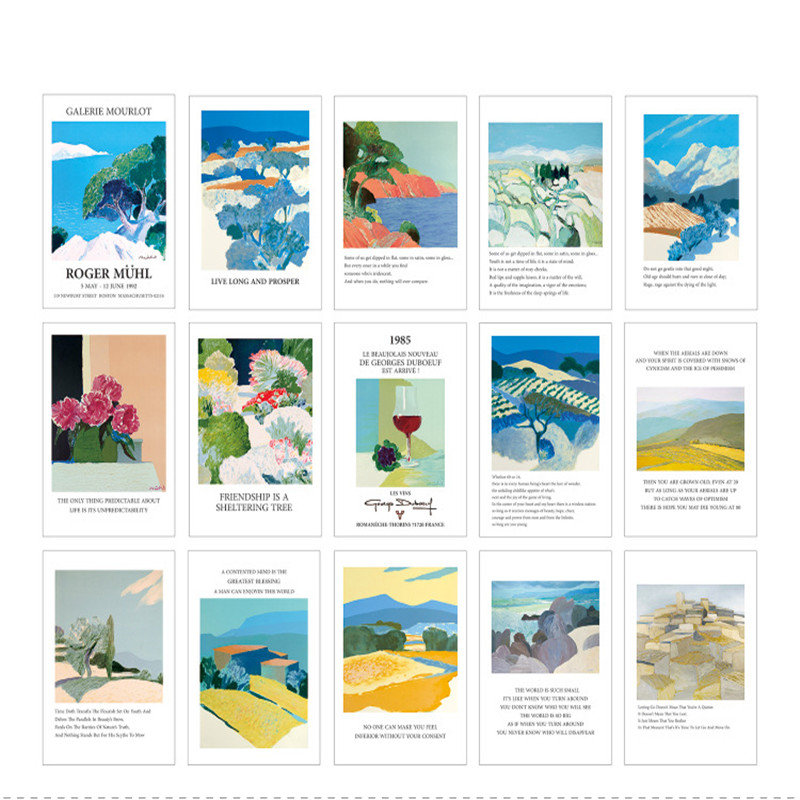 15 Sheets Vintage Postcards Fa - Vintage Fashion Magazine Covers recension och pris