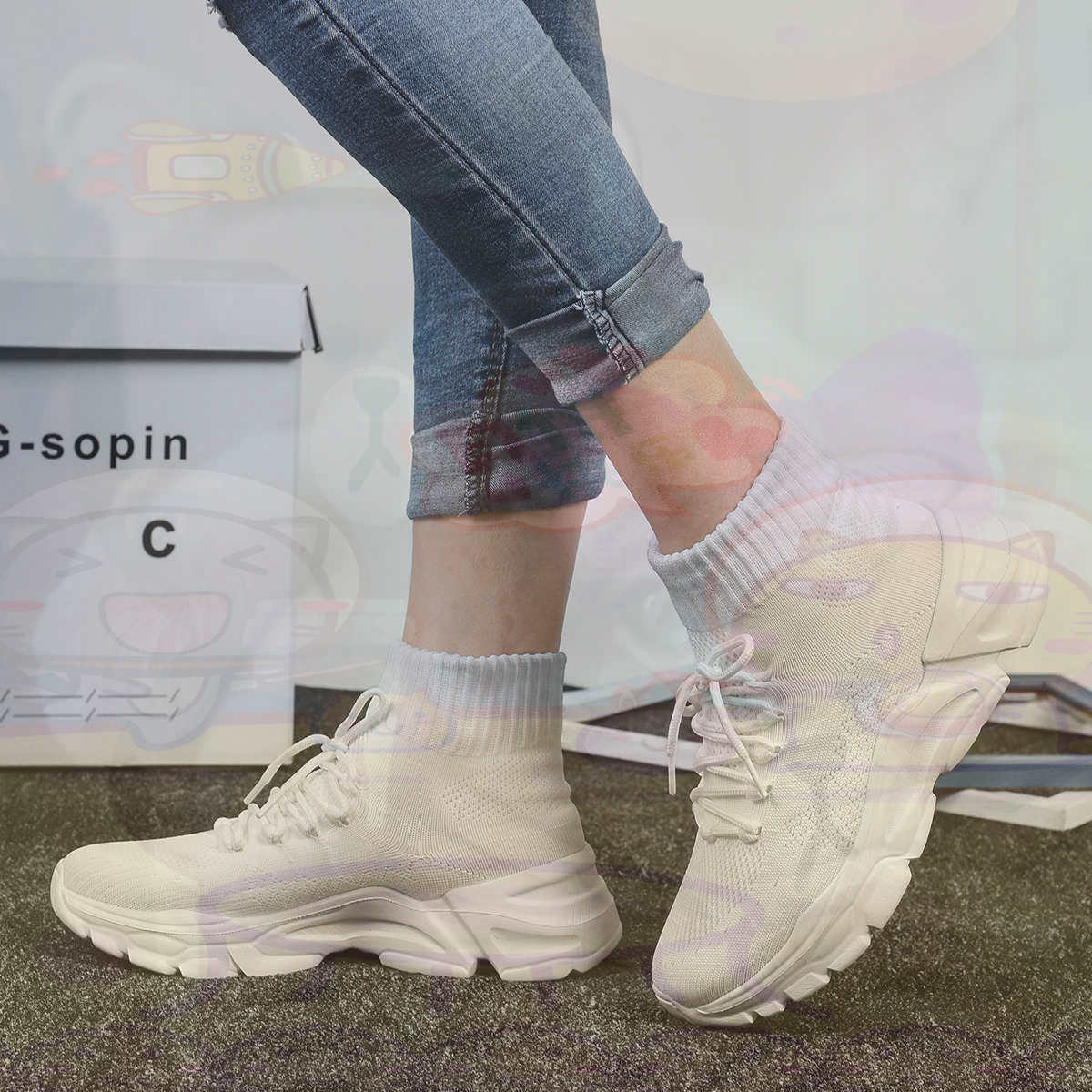 Increases Height Sumer Basketb - Vintage Fashion Brand Names recension och pris