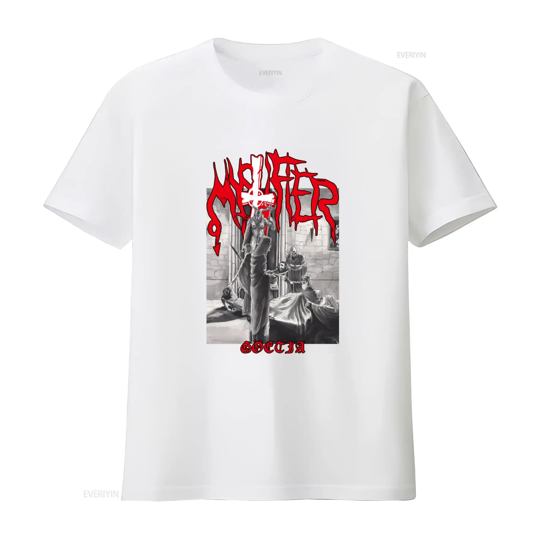 Mystifier Goetia Black Metal T - Vintage Fashion Influencer recension och pris