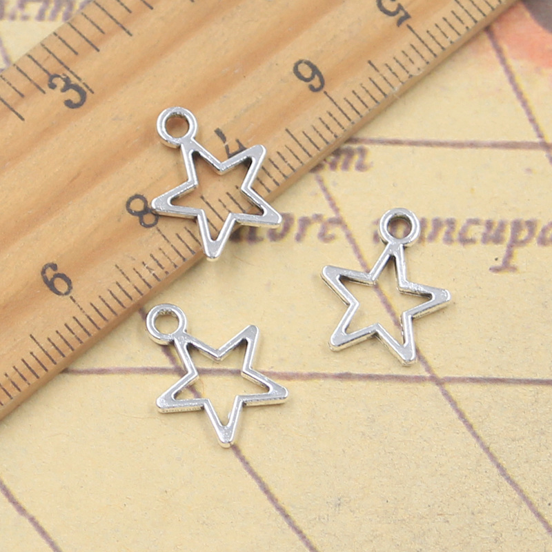 30pcs Charms Hollow Lovely Sta - Vintage Fashion Finds recension och pris